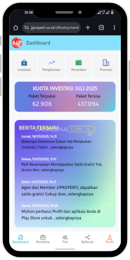 JJ Properti dan Janji Manis Investasi: Apakah Aplikasi Ini Aman dan Legal?