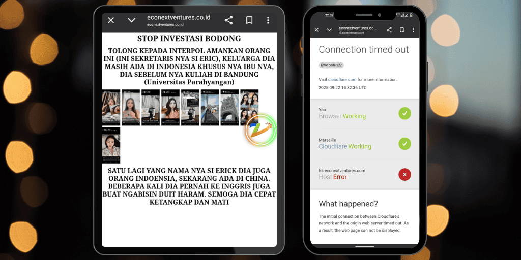EcoNext Ventures Resmi Tutup Operasi dan Membawa Kabur Dana Investor