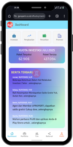 JJ Properti Tawarkan Untung Harian 1%: Ini Fakta yang Harus Kamu Tahu